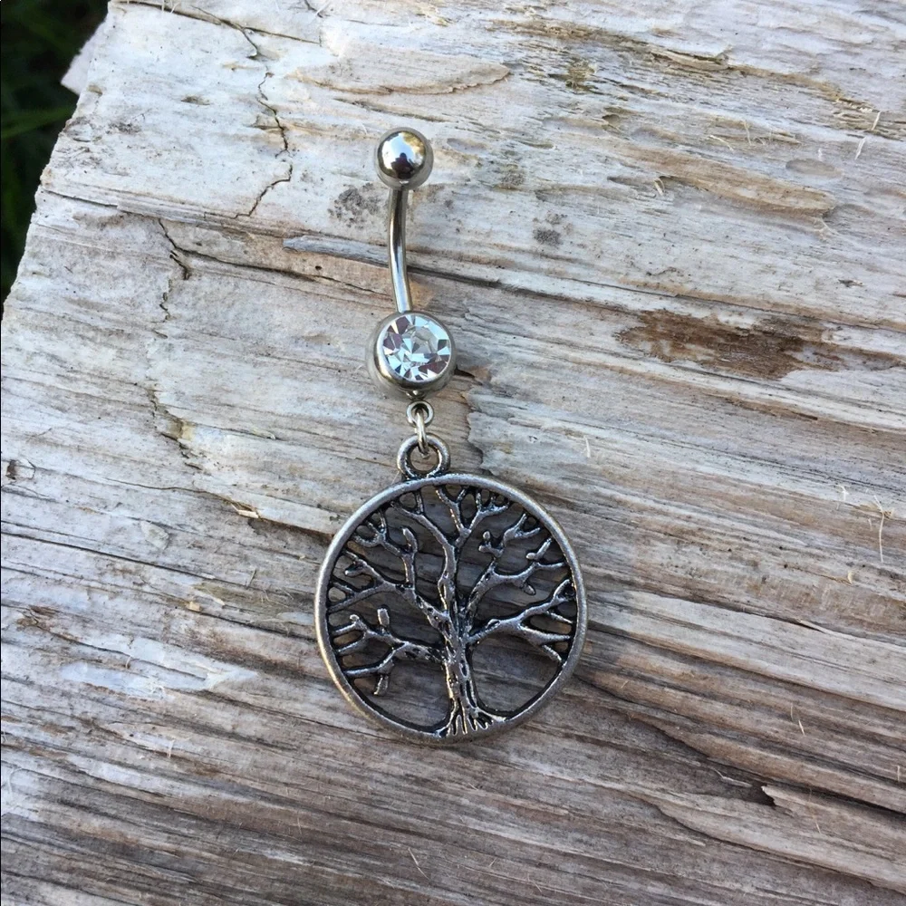 Tree Belly‎ Button Navel Ring